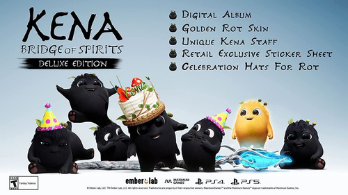 Kena Bridge Of Spirits Deluxe Edition Ps4 Legenda Br Física