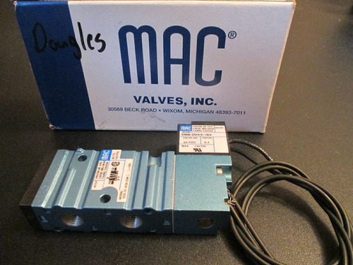 Mac Valves Inc Solenoid Valve 52a-31-a0a-dm-ddaa-1ba Mmm