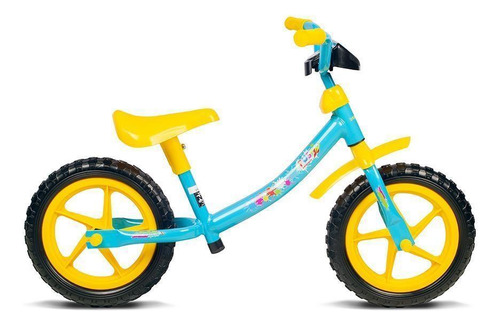 Bicicleta Verden Push Balance - Azul E Amarelo Azul/amarelo