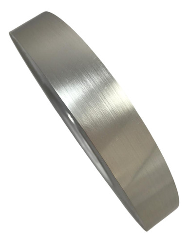 Fita De Borda Pvc Aço Escovado 22mm X 5mts 