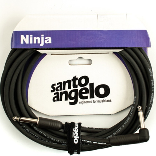 Cable Instrumento Santo Angelo Plug Recto A Angular 4.57 Mt