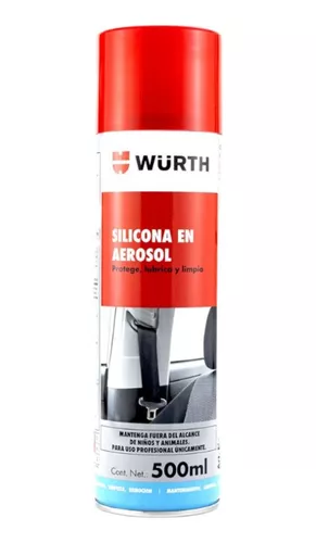 Silicona En Aerosol Spray 500ml Protege Lubrica Wurth