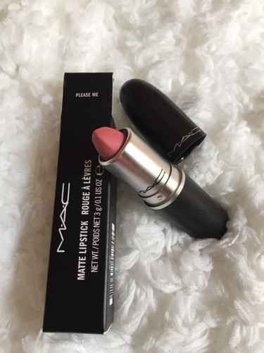 Mac - Labial Please Me Matte ( Rosa Apagado Mate )