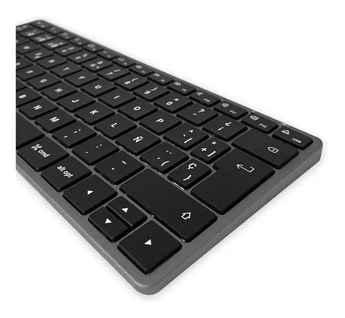 vía pirámide temperamento Teclado Bluetooth Retroiluminado X1 En Español Satechi