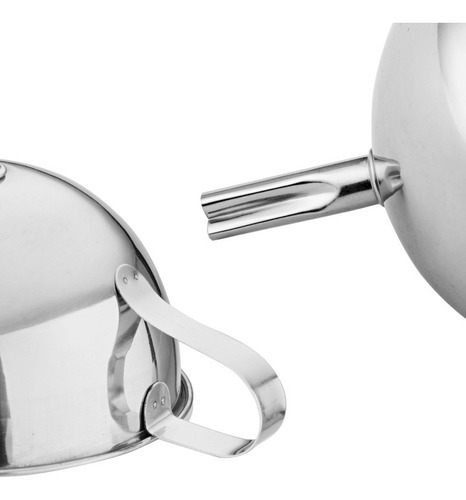 Embudo Acero Inoxidable Multiusos Metalico Cocina 13cm 6 Pzs