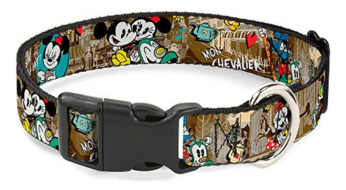 Collar Plástico Mickey & Minnie Croissant De Triomphe,