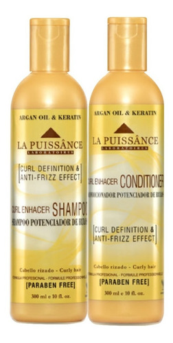 Shampoo Y Acondicionador La Puissance Rulos Kit X2