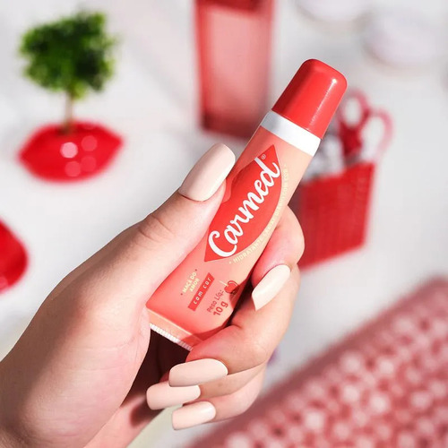 Carmed Maçã Do Amor Hidratante Labial 10g Com Cor