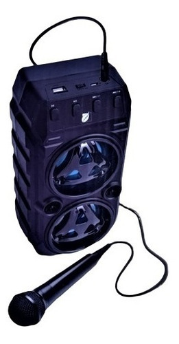 Imagen 4 de 7 de Bocina Recargable Portátil Green Leaf Bluetooth 18-9462bk
