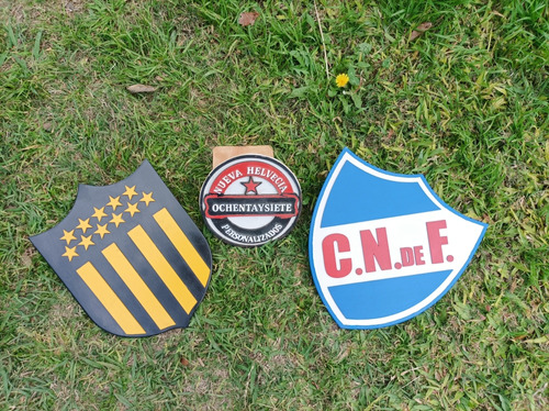 Escudos Fútbol  40 Cm Mdf