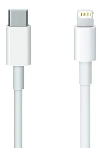Imagen 3 de 3 de Cargador P/iPhone 20w Carga Rapida + Cable Usb-c A Lightning