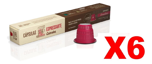 60x Cafe Cabrales Nespresso Capsulas Dimattina