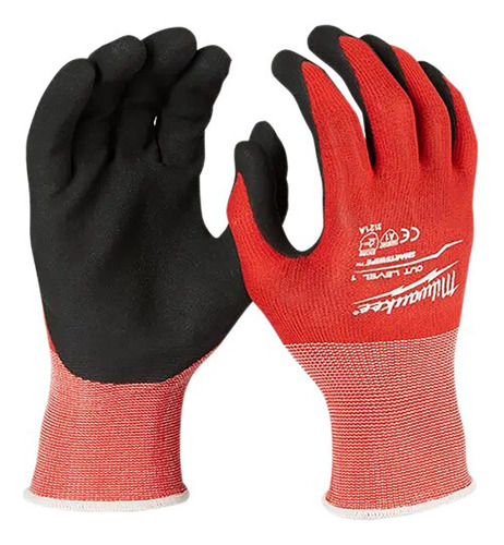 Guantes Anticorte Nivel 1 De Nitrilo M Milwaukee 48228901