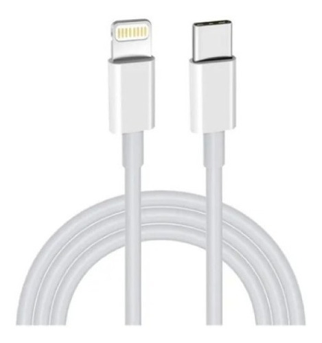 Cable Original -1m- Usb C A Lightning Para iPhone 8 Plus