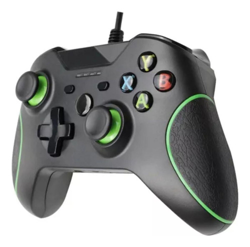 Controle Joystick Sem Fio Para Xbox One E Pc, Wireless Preto