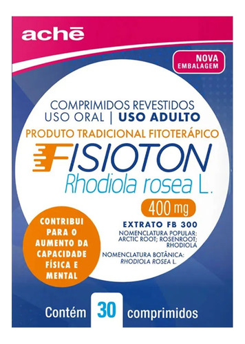 Suplemento Fisioton 30 Comprimidos