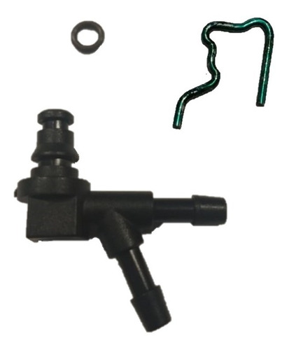 Kit Conector+orring+seguro Retorno Inyec. Fiesta 1.4 2 Vias