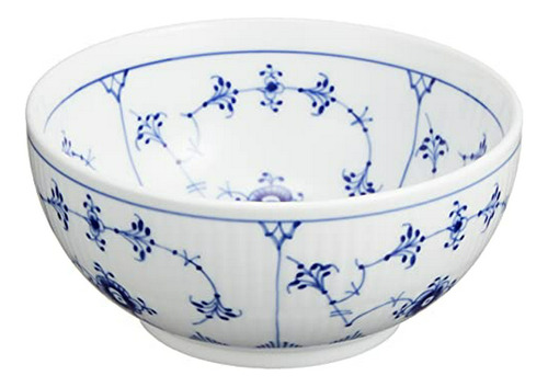 Bol Royal Copenhagen 1016765 Azul Liso, 5.1 Pulgadas (13 Cm)