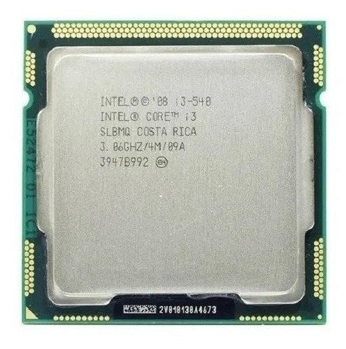 Imagem 1 de 2 de Processador Intel 1156 I3 540 1° Geração 3.06ghz
