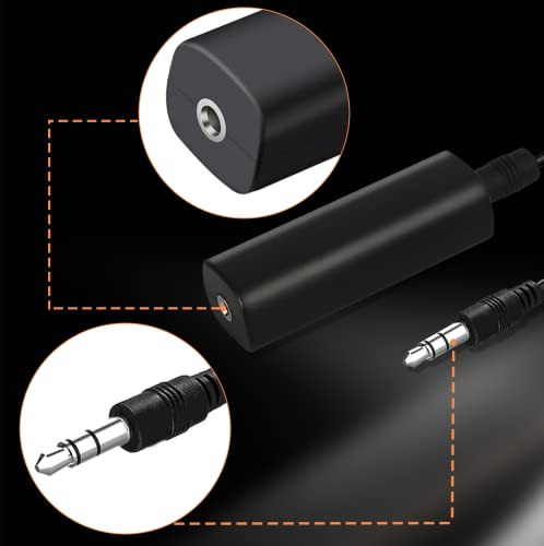 Aislador De Ruido Ground Loop, 2 Unidades, Para Audio De Coc