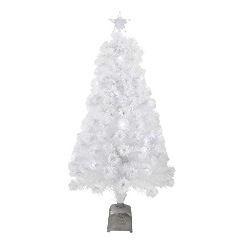 Árbol De Navidad Artificial De Fibra Óptica Que Cambia De Co