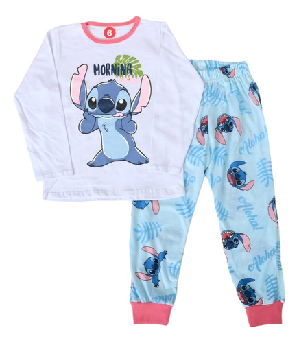 Pijama Stitch Nena Invierno 