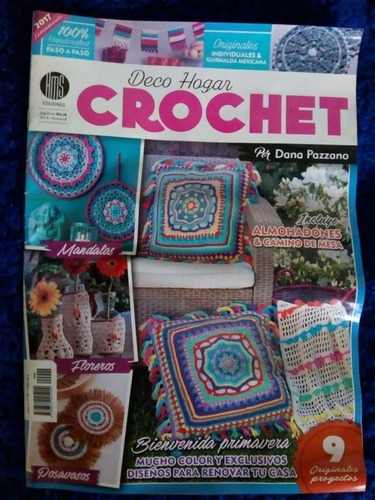 Revista Deco Hogar Crochet Número 2 Por Dana Pazzano