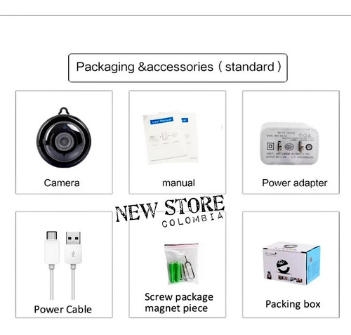 Mini Cámara Wifi E09