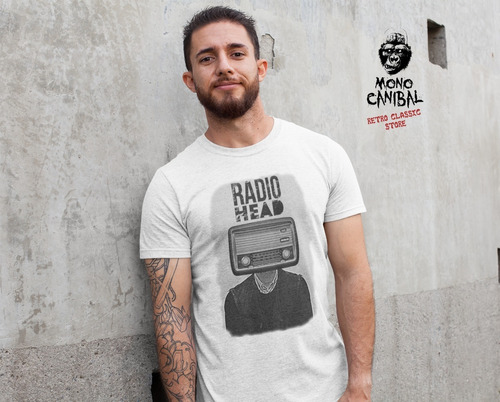 Camiseta Rock Metal Radiohead R2 Unisex