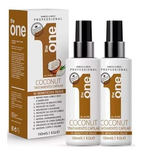2 La Belle All In One Coconut 100%profissional 10 Benefícios