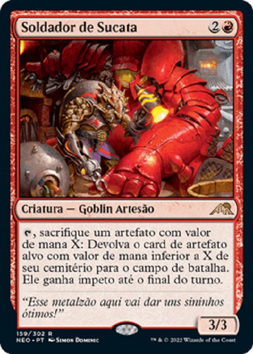 Deck Commander Izzet/artefatos Magic The Gathering