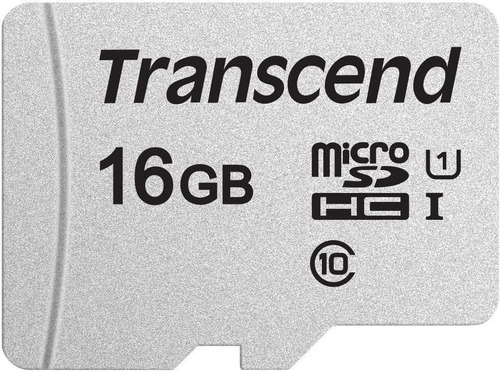 Tarjeta de memoria Transcend TS16GUSD300S-A  300S con adaptador SD 16GB