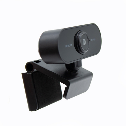 Imagen 1 de 5 de Camara Pc Full Hd 1080p Para Teletrabajo Y Video Conferencia