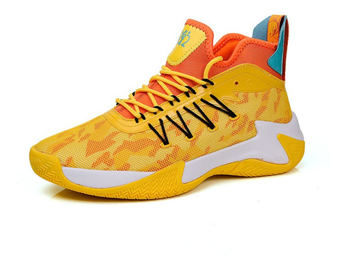 Imagen 1 de 10 de Zapatillas De Baloncesto Transpirables Con Absorción De Impa