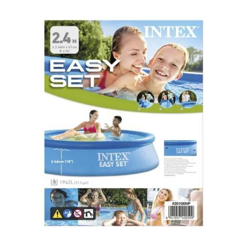 Piscina Intex 1942 Litros Inflável Easy Adulto/ Infantil