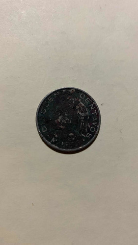 Moneda Antigua Mexicana 50 Centavos 1968 Última