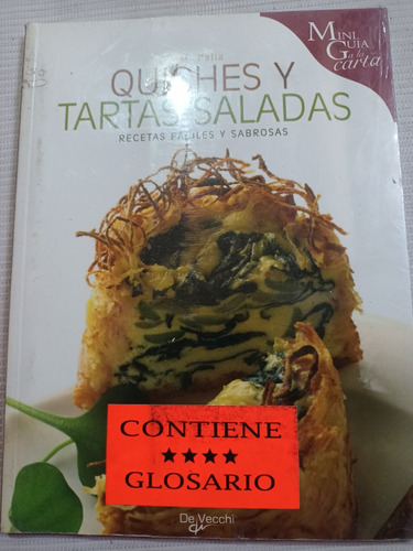 Libro Quiches Y Tartas Saladas Recetario Nuevo Sellado