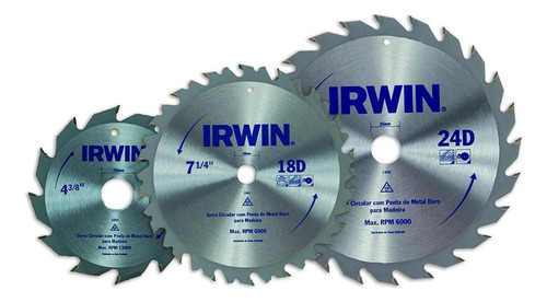 Serra Circular Widea Irwin 7.1/4x48dx16/20 Iw14109