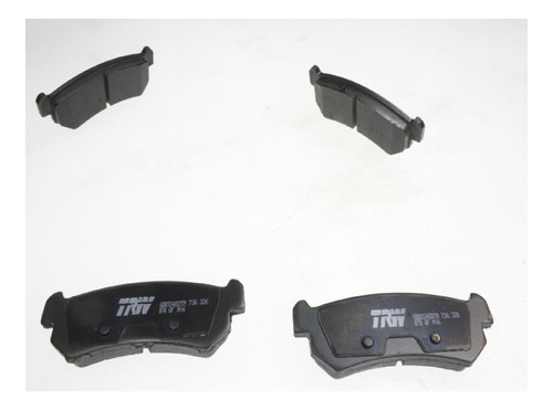 Balatas Traseras Chevrolet Optra 2006-2007-2008-2009 Trw