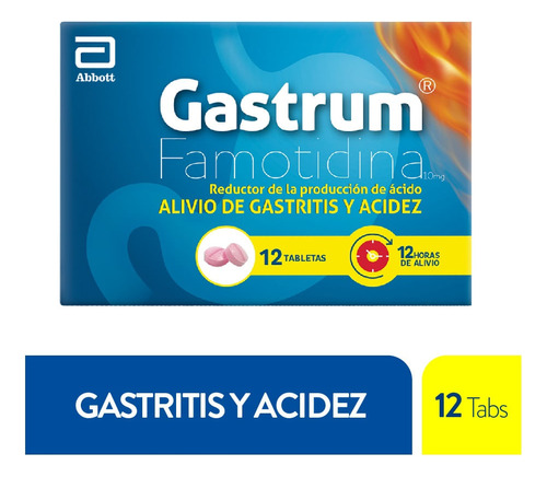 Gastrum 10mg Caja X 12 Tabletas