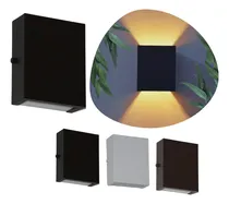 Comprar Kit 5 Arandelas Slim 2 Focos Parede Muro Interna Externa