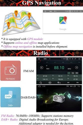 Qp Estéreo Para Hyundai Santa Fe Android Bluetooth Carplay