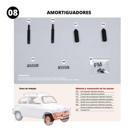 Colección Fiat 600 Para Armar - Salvat - Precio X Fascículo