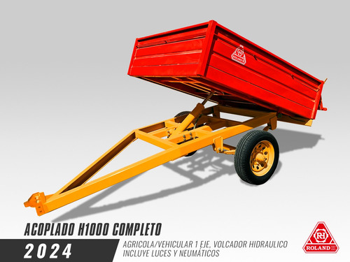 Acoplado/carro Hidraulico Roland H1000 Completo 