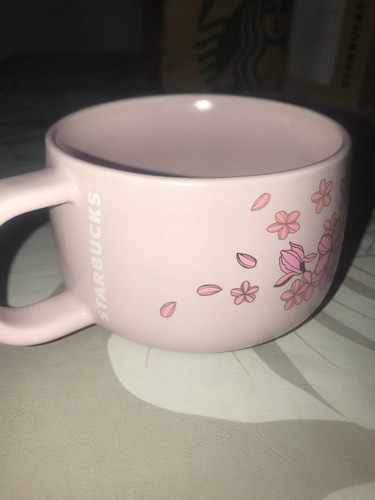 Taza Cherry Blossom Starbucks Flor Rosa Color Rosa Claro