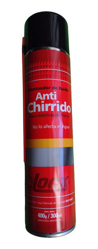 Anti Chirrido Frenos Elimina Ruidos Pastilla Locx 