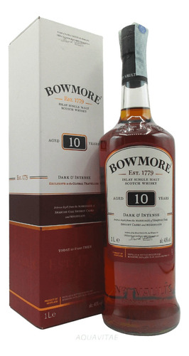 Whisky Escocés Importado Bowmore 10 Años Envíos