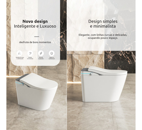 Bacia Sanitária Smart De Luxo Vaso Sanitário Inteligente