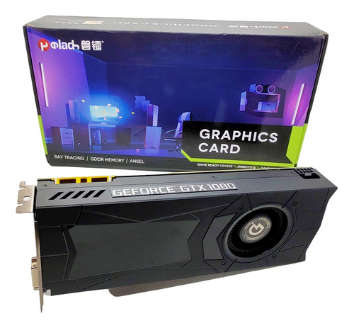 Placa De Video 8gb Gtx1080 1607mhz Gddr5x Geforce Peladn8gd