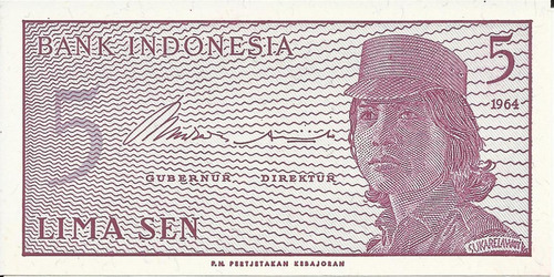 Indonesia 5 Sen 1964